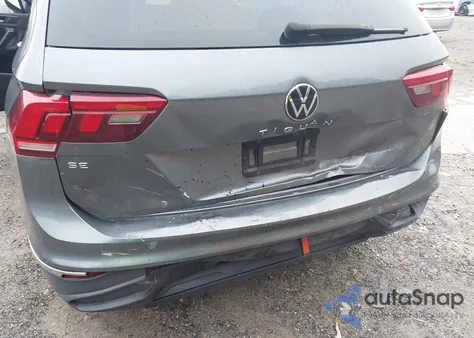 2022 Volkswagen Tiguan 2.0T Se z USA, uszkodzony, nr VIN 3VV3B7AX2NM058595